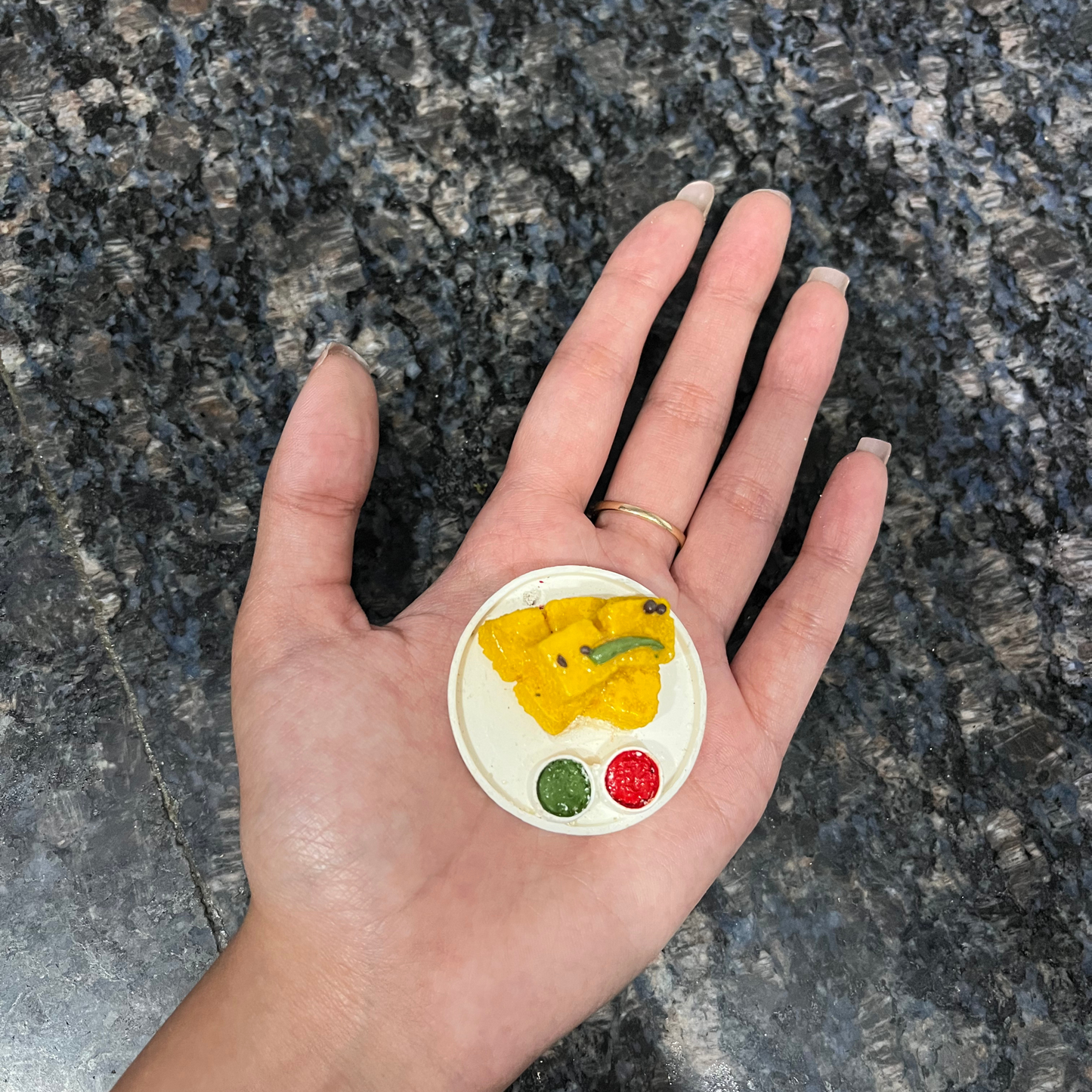 Dhokla Fridge Magnet