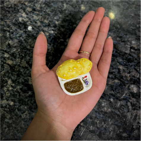 Chole Bhature Fridge Magnet